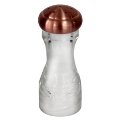 Акрилна солница с бронзово капаче 15см F3405S CN-(HC-931078) - Horecano