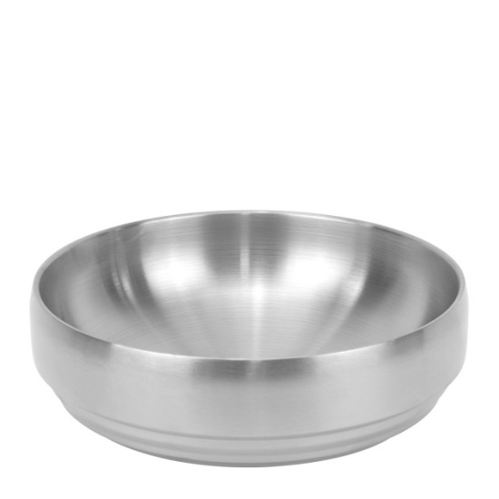 Метална купа с двойни стени ф24xh8,8см VINTAGE SILVER OLD FASHIONED-(HC-931303)(242989-1) - Horecano
