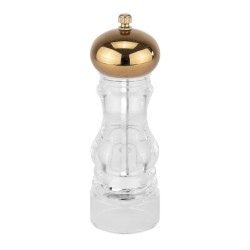 Акрилна мелничка с бронзово капаче h18см (HC-931341) (243036) - Horecano