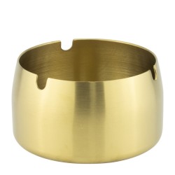 Метален пепелник ф8,5xh5см златист CHARM-(HC-931366) (243191-1) (MBFJ-9) - Horecano