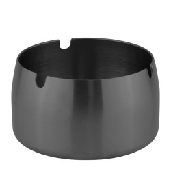 Метален пепелник ф8,5xh5см черен HELLA-(HC-931367) (243191-2) (MBFJ-9) - Horecano