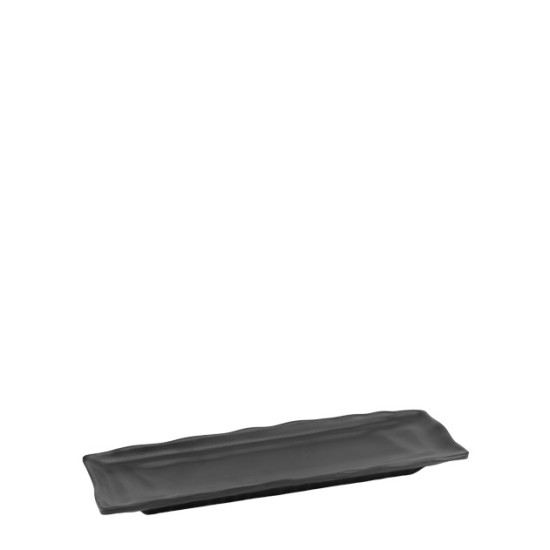 Меламиново плато правоъгълно 27,5x9,5xh2см черно SHIBUI-(HC-931368) (232047) (F150511) - Horecano