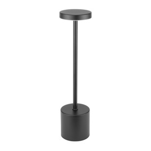 LED лампа за маса ф8xh34см BLACK (HC-931420) (243006-2) - Horecano