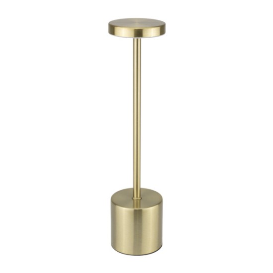 LED лампа за маса ф8xh34см GOLD (HC-931434) (243006-3) - Horecano