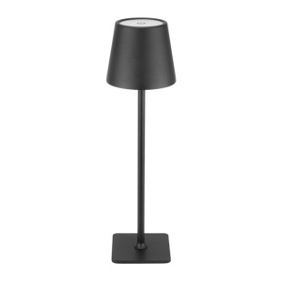 LED лампа за маса ф10,5xh37,5см BLACK (HC-931438) (243007-2 ) - Horecano