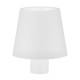 LED лампа за маса ф11xh13см WHITE (HC-931442) (243010-1) - Horecano