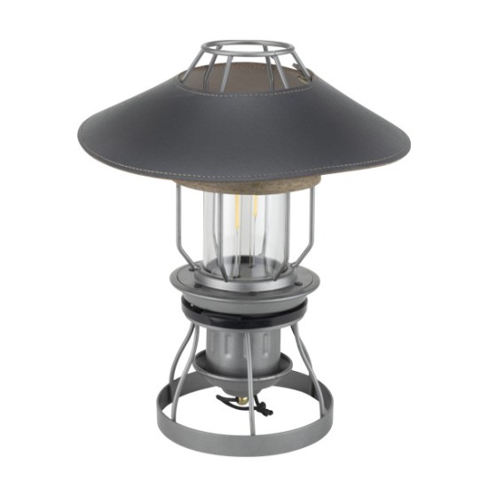 LED фенер ф21xh26см GREY (HC-931445) (243011-2) - Horecano