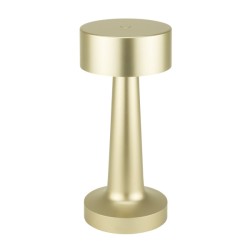 LED лампа за маса ф9,5xh21см GOLD (HC-931449) (243013-1) - Horecano