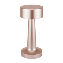 LED лампа за маса ф9,5xh21см ROSE GOLD (HC-931450) (243013-2 ) - Horecano