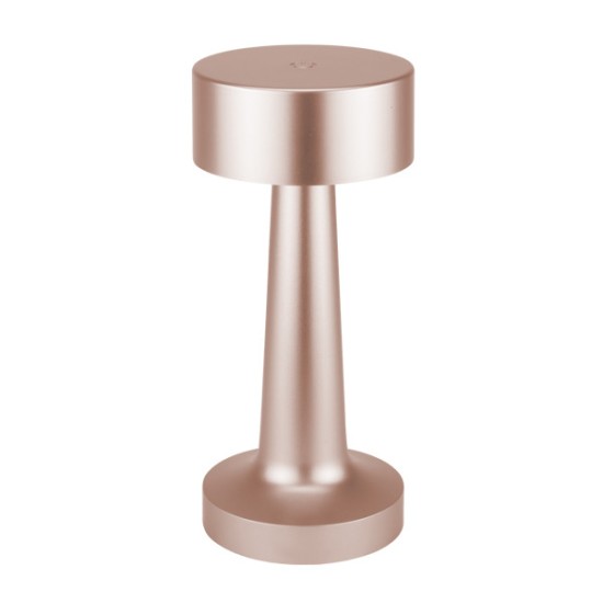 LED лампа за маса ф9,5xh21см ROSE GOLD (HC-931450) (243013-2 ) - Horecano