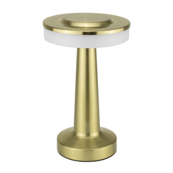 LED лампа за маса ф12xh20см GOLD (HC-931453) (243014-2) - Horecano