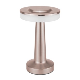 LED лампа за маса ф12xh20см ROSE GOLD (HC-931454) (243014-3) - Horecano