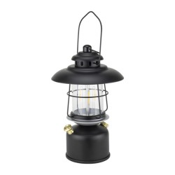 LED фенер ф27xh18см BLACK (HC-931455) (243015) - Horecano