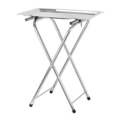 Стойка за табли за сервиране 53x42xh80см CHROME (HC-931462) (242868-1) - Horecano