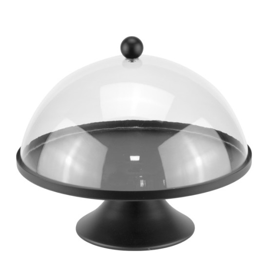 Стойка за блок маса с капак ф30xh27см HELLA BLACK-(HC-931494) (29C913-1) (242999-1) - Horecano