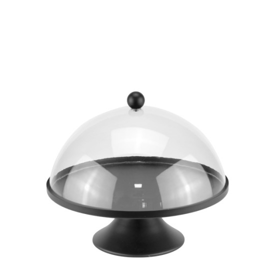 Стойка за блок маса с капак ф20xh18см HELLA BLACK-(HC-931496) (29C913-3) (242999-3) - Horecano