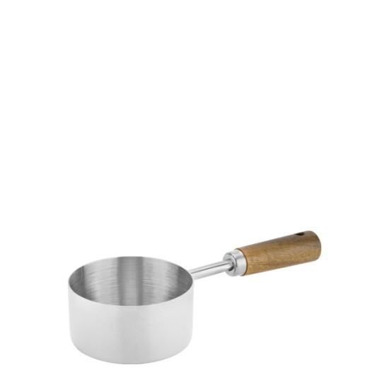 Метална сосиера с дръжка ф5,5xh3см 60мл CHROME (HC-931519) (242853) - Horecano