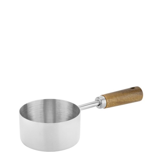 Метална сосиера с дръжка ф6xh3,2см 80мл CHROME (HC-931520) (242854) - Horecano
