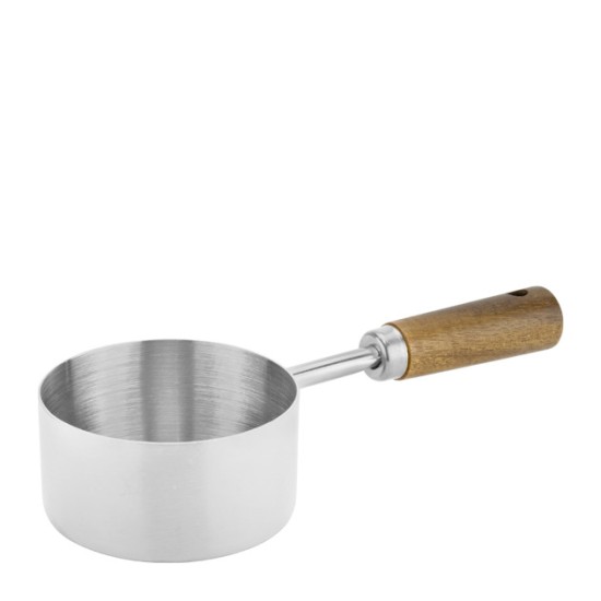 Метална сосиера с дръжка ф7xh3,5см 125мл CHROME (HC-931521) (242855) - Horecano