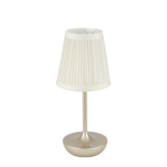 LED лампа за маса ф12xh29см GOLD (HC-931527) (T-A30) - Horecano