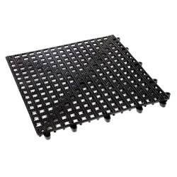 Бар мат/антислип подложка с клик система черен 32x32xh1.5см (JD-BMN) - Horecano 