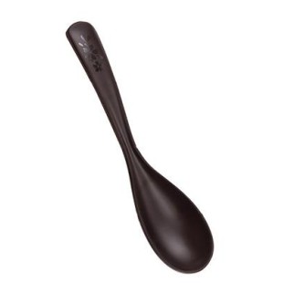 Меламинова лъжица за азиатска супа 18см HORECANO-SHIBUI-(526003BK)
