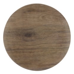 Меламиново плато кръгло ф56см MELA OAK (409322ER5) - Horecano