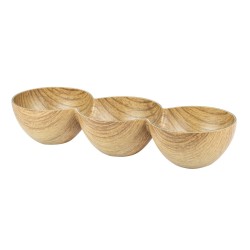 Плато за комплименти, трисекционно, 29,3x10xh5,5см, полистирен, WILLOW BUFFET-(10328-CW) - Еvelin