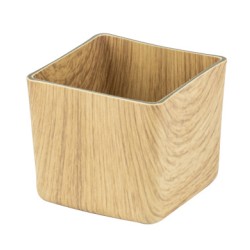 Купичка, квадратна, 6,5x6,5xh5,5см, полистирен, WILLOW BUFFET-(10306-CW) - Еvelin