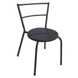 Стол 53x49,5xh76см PLASTICWOOD кафяв TB-(YC-057) - Horecano