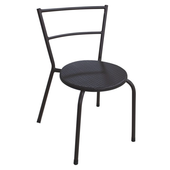 Стол 53x49,5xh76см PLASTICWOOD кафяв TB-(YC-057) - Horecano