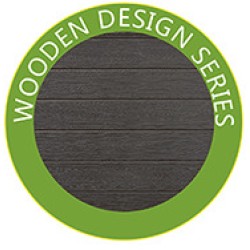 Пейка 140x28,5xh42см PLASTIC WOOD кафява TB-(SBK-140) - Horecano