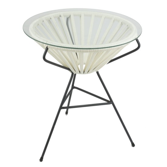 Маса PAIA ф50h55см крем OUTDOOR-(NT031-N1002) - Horecano