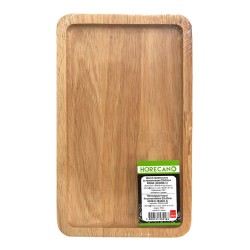 Дървена дъска за презентация правоъгълна 25x15см K0363 (181026-1) - Horecano