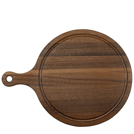 Дървена дъска за пица с дръжка 33x43x1.5см HORECANO-(HC-981527) C011F 193609-2