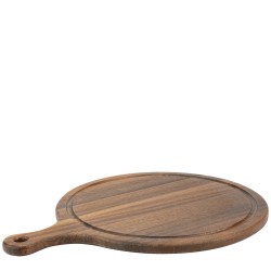 Дървена дъска за пица с дръжка 33x43x1.5см HORECANO-(HC-981527) C011F 193609-2