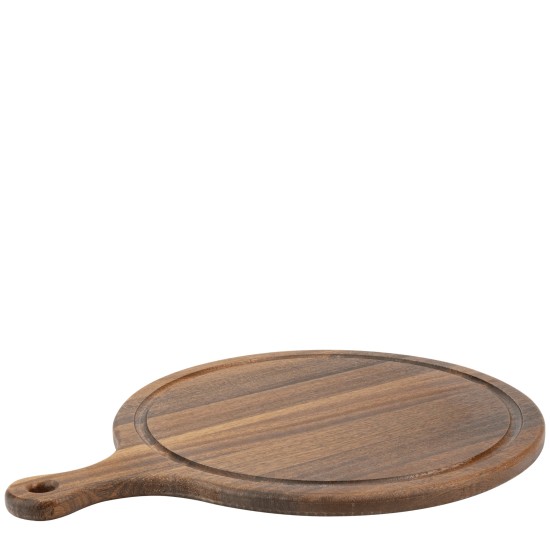 Дървена дъска за пица с дръжка 33x43x1.5см HORECANO-(HC-981527) C011F 193609-2