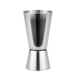 Иноксова мярка за алкохол двустранна 25/50мл джигър (HC-981555) (5400) - Horecano