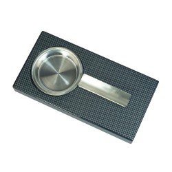 Пепелник за пури Carbon Fiber 20x10xh2,5см (HC-981562) (SH-1159CA) - Horecano