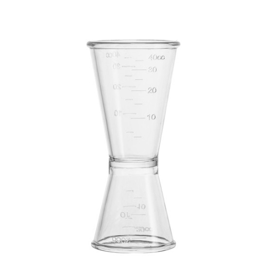 Акрилна мярка за алкохол двустранна 20/40мл джигър BARWARE-(231986) - Horecano