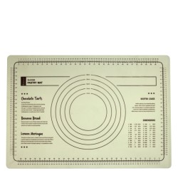 Силиконова подложка за месене и точене 65х45см LATTE BAKERY-(HC-981815) (232179-1) - Horecano