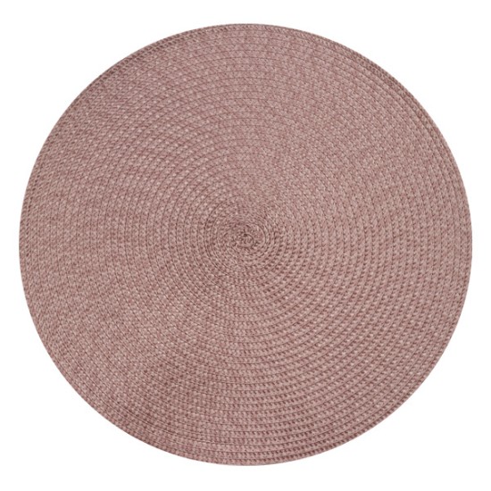 Подложка за хранене кръгла ф38см PVC OLD PINK (HC-981927) (9967) - Horecano