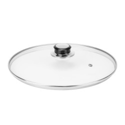Стъклен капак ф24см HOME-(HC-981932) (231945-2/231947) - Horecano