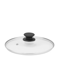 Стъклен капак ф24см HOME-(HC-981932) (231945-2/231947) - Horecano