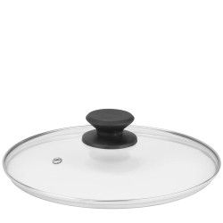 Стъклен капак ф28см HOME-(HC-981934) (231945-4/231947) - Horecano