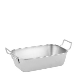 Метален ростер правоъгълен 16,45x10xh4,5см хром CHARM-(HC-981981) - Horecano