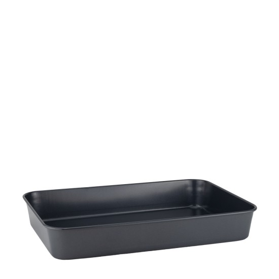 Метална форма за блат / тава правоъгълна 40x27xh6см HOME-(HH-982077)(253313) - Horecano