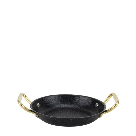 Метална шола с дръжки ф20xh3,5см CHARM BLACK-(HC-982123) - Horecano