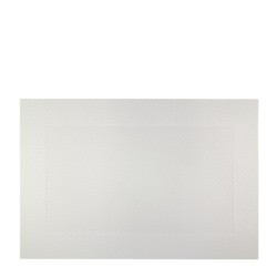 Подложка за хранене с кант екрю 45x30см PVC (HC-98222) 243023-4 - Horecano