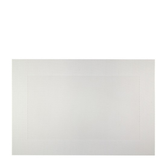 Подложка за хранене с кант екрю 45x30см PVC (HC-98222) 243023-4 - Horecano